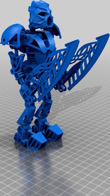 Bionicle Toa Tahu Nuva by darkvizard_07