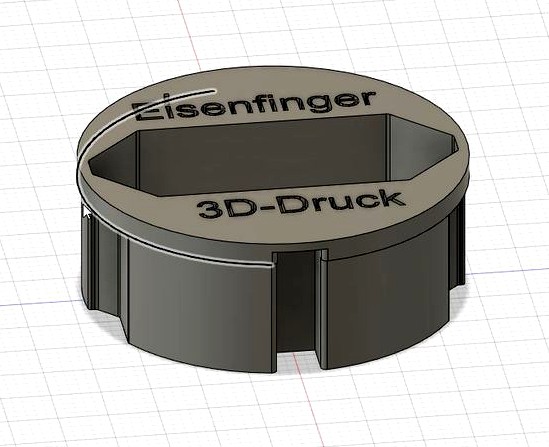 Adapter Flachstecker (Eurostecker) auf Rundstecker (Schukostecker) by Eisenfinger