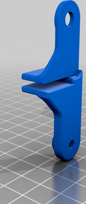 Artillery Sidewider X1 Runout Filement Sensor holder by thomroll