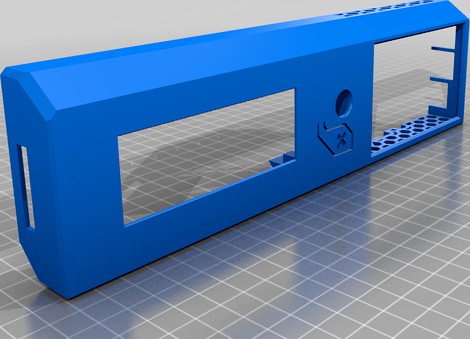 Hyperpixel 4 screen console for Mk3s (No Prusa Text) by GreatOldOne