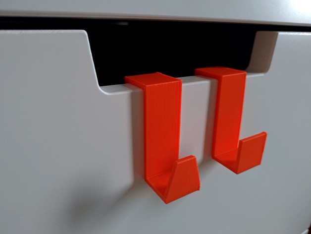 Hook for IKEA Nordli drawer by eva_j