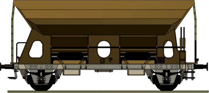 Deutsche Bundesbahn Otmm61 / Otmm64 in Gauge 1 (1:32) by Robertino