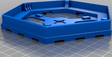 Dukedoks Led Panels 3D Printed (No thermoformer) by drtaly
