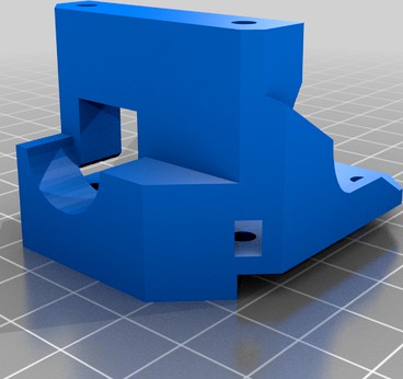 Hero Me Gen5 Creality Grey Upgrade Extruder Adapter by bad-geek