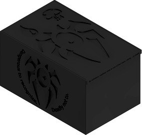 Magic the Gathering Dimir Deckbox  by day4mc
