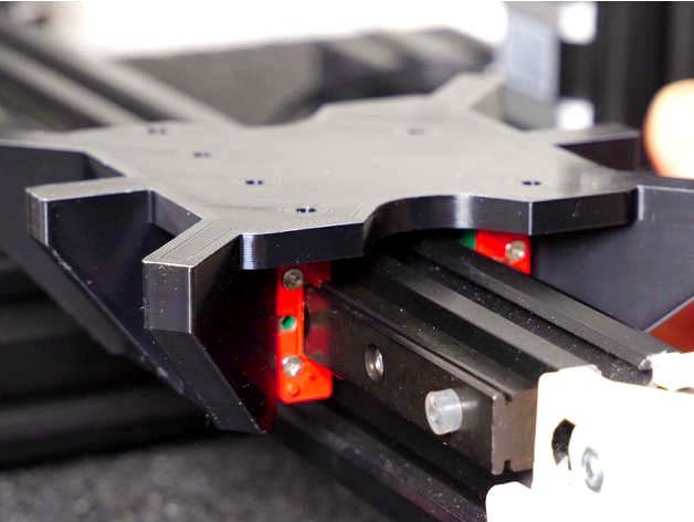 Double Linear Rails Y Axis Ender 3 v1 by KaminoKGY