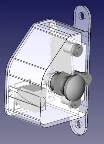 Thanos Motion Controller Stop Switch 8020 Mounting Box by jplanaux