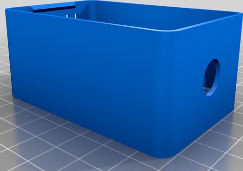 WLED shield box v1.5 minimum+option Button+ IR receiver by gespin7342