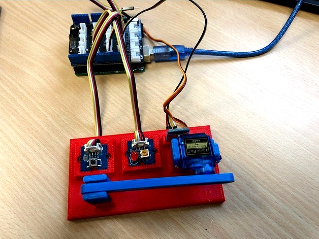 Arduino Grove Bluetooth Gate Model by ioanq