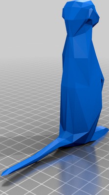 Suricate low poly by Matt_Vrn