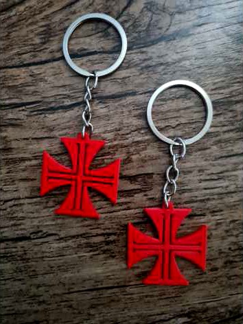 Chaveiro - Vasco - Cruz de malta by MP3D2021