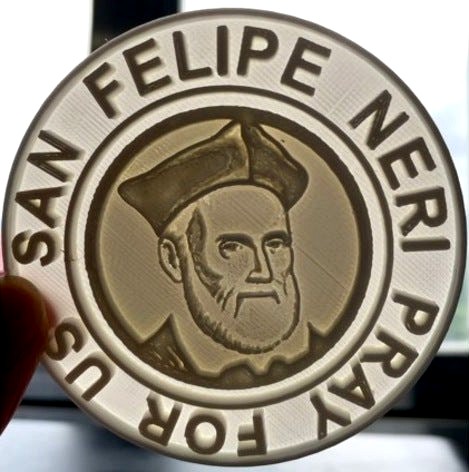 70mm San Felipe Neri Medal by phfpy