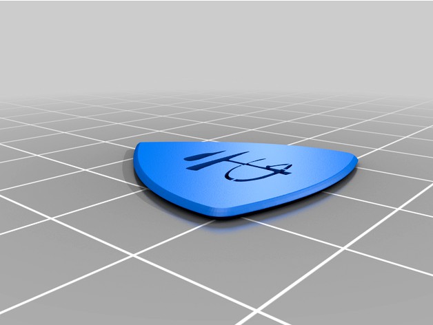 Pink Floyd Guitar Pick by Chauhan_Anakin