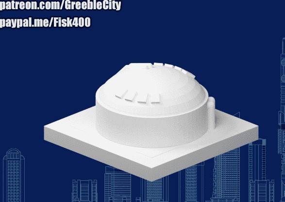 GreebleCity Industry: Pressure bell by Fisk400