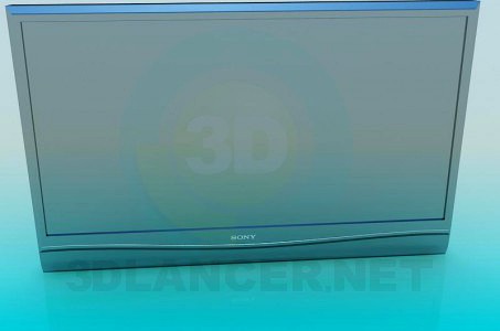 3D Model TV