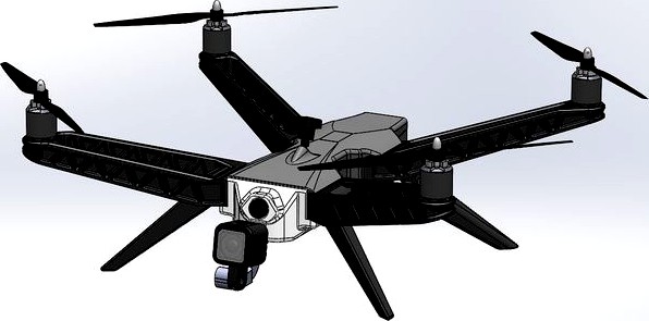MirCopter - 3D printable quadcopter drone by lSandwichl model