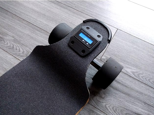 Riser Battery Capacity Meter for Electric Longboard by chberne