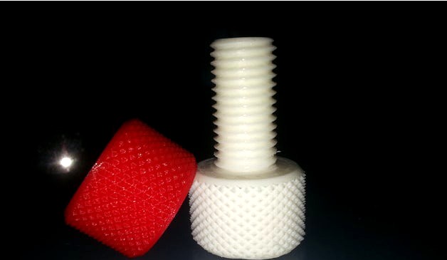 Knurling Nut Bolt by MNT_Tec