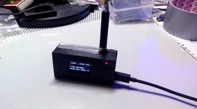 TTGO Lora ESP32 V2 1.6 enclosure by AlexRyzh
