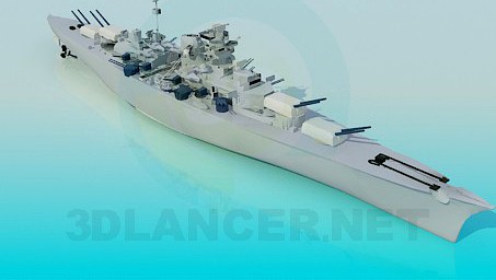 3D Model Warship