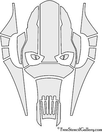 general grievous stencil by Longquang