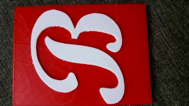 B Dual color plate by chriscps