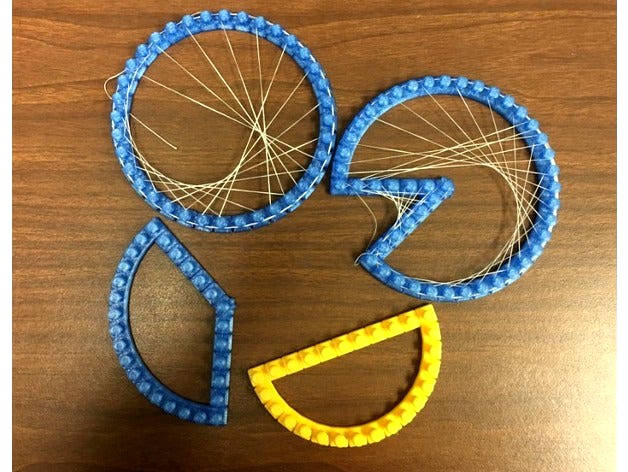 String Art & Envelopes on the Circle by lgbu