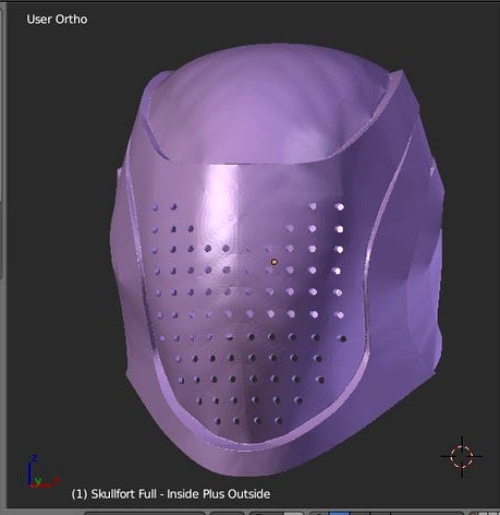 Destiny Skullfort Helmet - With and without holes. by moesizzlac