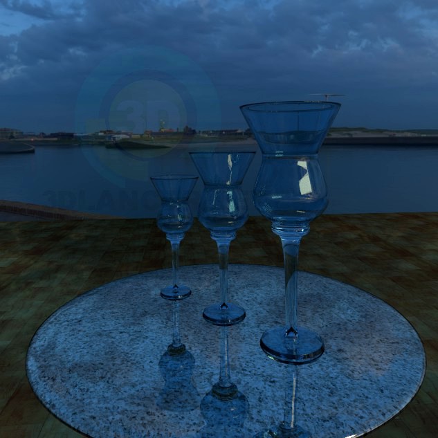 3D Model Stemware