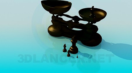 3D Model Libra for kitchen