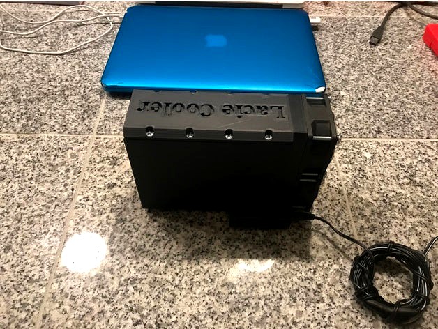 External Hard Drive Cooler by davidwoodlee