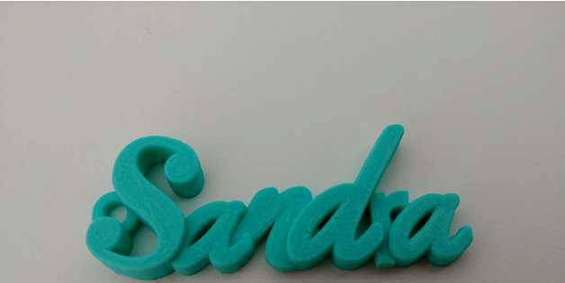 Sandra keychain by originaldoc