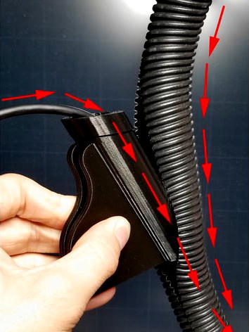 Wire loom tool With Locking Mechanism - No Supports Required by DotScott1