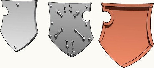 Dominion Crusader MK3 - Flat Shields  by goosstudio