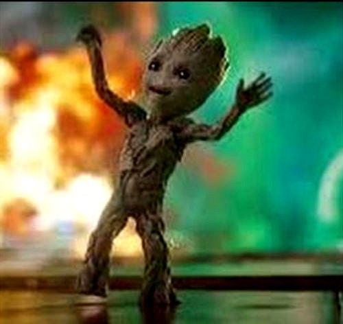 Dancing Baby Groot by KermitDodo