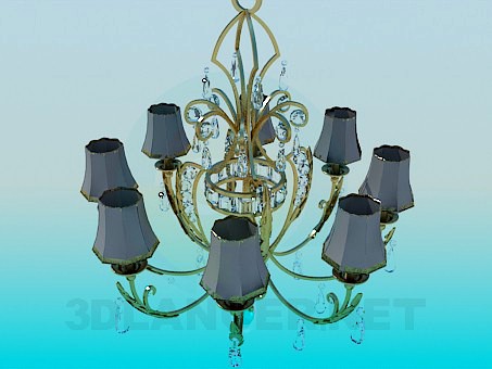 3D Model Chandelier