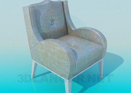 3D Model Chair with legs