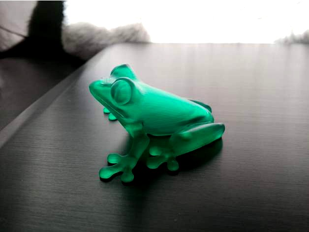 Tree frog for SLA/DLP printers by scobo