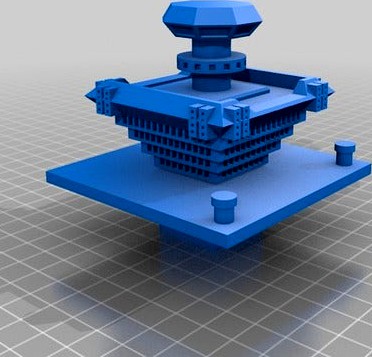 Great Mazinger Base - Fortress of Science by neuromancer