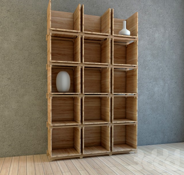 Post office shelving