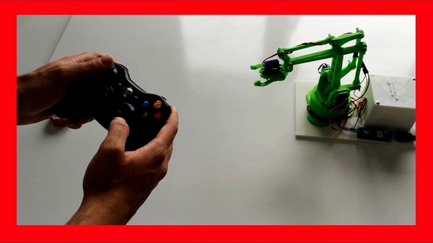 Xbox Controller Programable Robotic Arm by mertler48