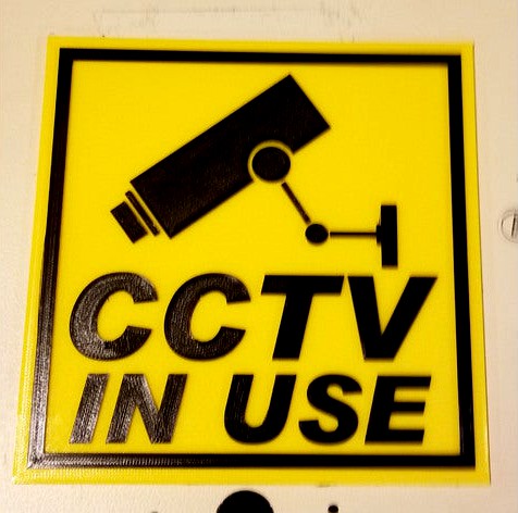 CCTV Signage by beckerthorne