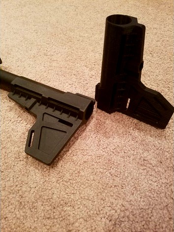 Shockwave Blade Pistol Brace Stabilizer by ngtunstall