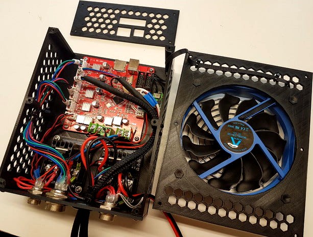 Anet A8 E10 E12 Electronics Box by ashdinalt