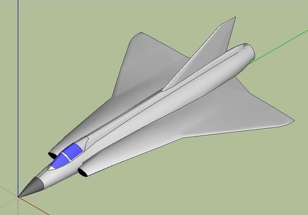 Saab Draken by 67bope