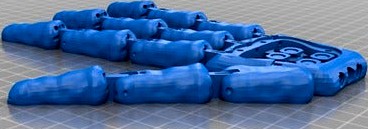 Jack Skellington articulated hand extender (LEFT hand version) by ilya_tsaryuk