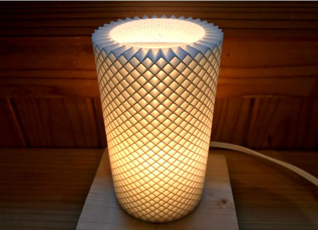 Small HoneyComb Lamp Shade by Tada3
