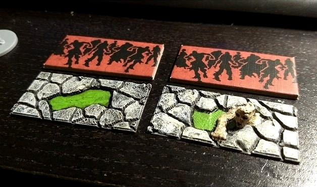 Zombicide Black Plague Spawn Token by Snickett