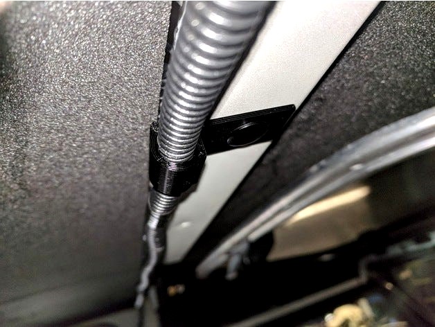 Cable loom clip by DefenderGuy