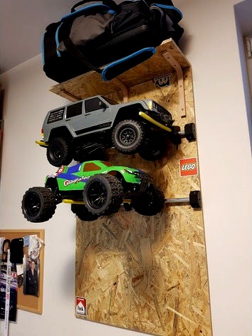 Rc cars shelf by lezacy_bykiem